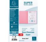 Paquet de 100 sous-chemises SUPER 60 - 22x31cm