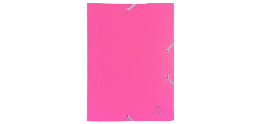 Elastomap 3 kleppen ondoorschijnende PP 4/10de - A4