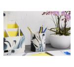 Inkebana, Pot à crayons rond Ø9x11cm - Multicolore