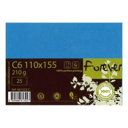 Carte 110x155 FOREVER 210g pqt 25