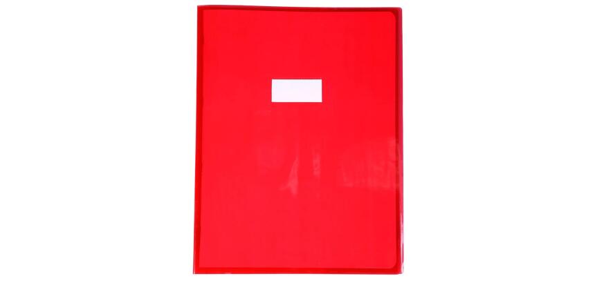 Protège-cahiers cristalux PVC 22/100ème 24x32 cm