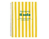 Dolce Amore, Carnet reliure intégrale A5 14,8x21cm, 148 pages, ligné, ass.