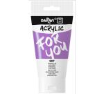 Darwi For You tube de peinture acrylique 75 ml - Pourpre clair