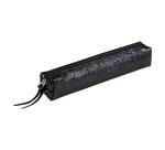 CÉLESTE CUIR Trousse SLIM 4x2,5x19,5 cm Lazer Bleu