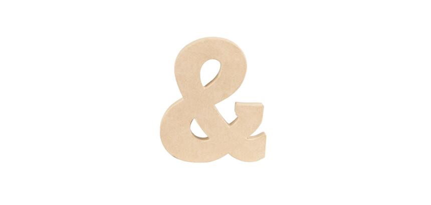 Lettre & kraft 20cm - Kraft