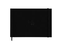 Rhodia Touch Watercolor Book, papier grain fin 100% coton 300g - A4 paysage, 40 pages - Noir