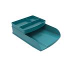 Compartiment pour corbeille à courrier Combo Top Skandi - Bleu Pacifique