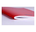 Cahier piqué 8000 POLYPRO A4 192 pages grands carreaux 90 g - Rouge