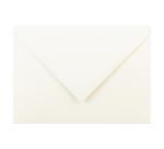 20 enveloppes C6 (114x162mm) Vélin pur coton gommées - Crème