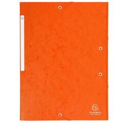 Folder 3 Flap Elastic A4 Max Cap L Grn