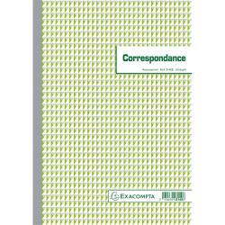  Manifold Correspondance 29,7x21cm 50 feuillets dupli autocopiants - texte FR