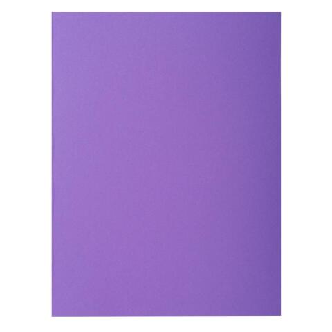 Paquete de 50 Subcarpetas con 2 solapas Rock''s 210 g/m2 - Violeta