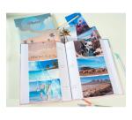 Album photos à pochettes 300 photos 10x15cm SUNSET - Format 22,5x32,5 cm - Visuel