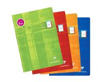 Cahier d'écriture piqué spécial Dys A4 48 pages cadre et lignes 4 couleurs Interligne 2 mm - Assortis