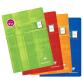 Cahier d'écriture piqué spécial Dys A4 48 pages cadre et lignes 4 couleurs Interligne 2 mm - Assortis