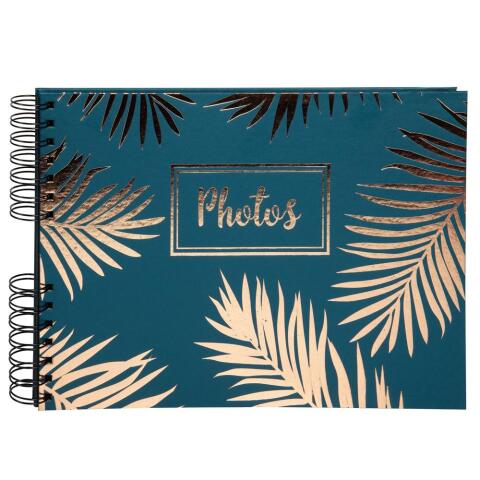 Álbum de fotos PALMA 32x22 cm - 150 fotos 50 páginas - Azul