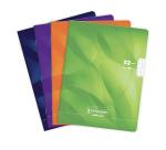 Cahier piqué 8000 CARTE 17x22 cm 32 pages grands carreaux 90 g - Assortis