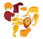 Crea 3D, Lion - Orange