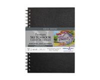 Nova Series carnet spiralé 50F 17,8x25,4cm 150g - Gris