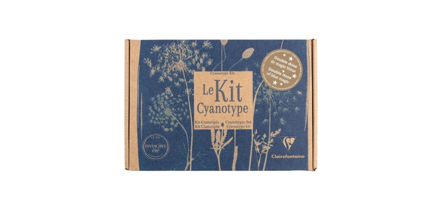 KIT DÉCOUVERTE - Cyanotype 15.3x8.6x21.4cm