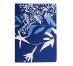 Cyanotype, Carnet cousu fil A6 10,5x14,8 cm, 64 pages, ligné, ass.