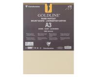 Goldline contrecollé pour passe-partout paquet 10F A3 1,25mm - Ivoire