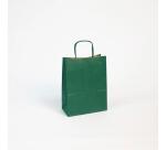 Paq.25 sacs kraft vergé, 16x8x21cm, Vert - Vert