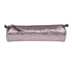 CÉLESTE CUIR Trousse ronde Ø5,5x22 cm Lazer Alba