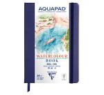 Carnet rembordé rigide Aquapad 14x21 24F 300g