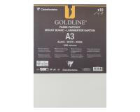 Goldline contrecollé pour passe-partout paquet 10F A3 1,25mm - Blanc