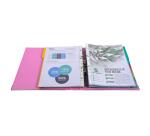 Classeur à levier Prem'Touch intérieur et extérieur en polypropylène - Dos 50mm - A4 maxi.