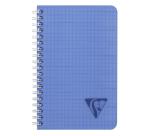 Carnet reliure intégrale Linicolor FRESH 11x17cm 100 pages petits carreaux couverture plastique polypropyène rainuré Couleur aléatoire - Assortis