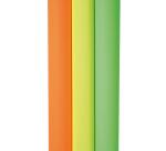 PAPIER AFFICHE FLUO, Rouleau de 10 feuilles 90g/m2 au format 60x80cm - Assortiment