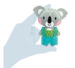 Mini Couz'In, Riley le koala - Gris