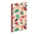 Gaïa beige, Carnet cousu fil 9x14cm, 96 pages, ligné, ass.