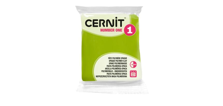 Cernit n°1 56 g Vert anis - Vert anis