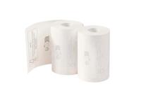 Rotoli carta per carta di credito 57x40mm - 18m - 1 copia carta termica 55 gr - Senza fenolo e senza anima - Bianco