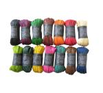 Pelote raphia naturel 50g, ass. 15coul. - Assortiment