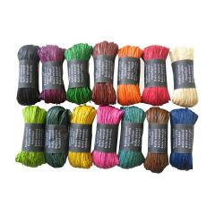Pelote raphia naturel 50g, ass. 15coul. - Assortiment