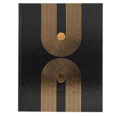 Exacompta Graphik Guest Book 100 Pages 27x22 - Black