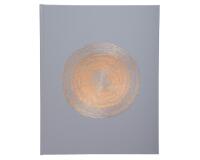 Gästebuch 100 Seiten gold, 27x22cm, Ellipse Grün