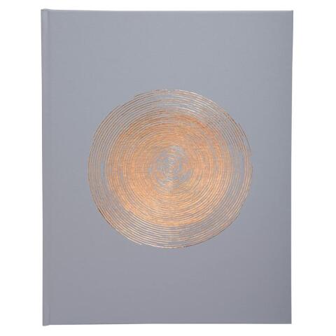 Libros de firmas ELLIPSE 27x22 cm - 100 páginas lisas - Gris