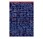 Le Mur des Je t'aime, Bloc entoilé entête A6 10,5x14,8 cm, 70 feuillets, ligné