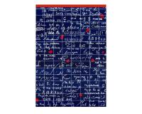 Le Mur des Je t'aime, Bloc entoilé entête A6 10,5x14,8 cm, 70 feuillets, ligné