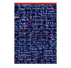 Le Mur des Je t'aime, Bloc entoilé entête A6 10,5x14,8 cm, 70 feuillets, ligné