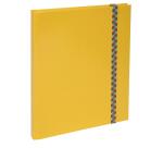 Carnet Iderama 220x170, 192 pages lignées - Jaune
