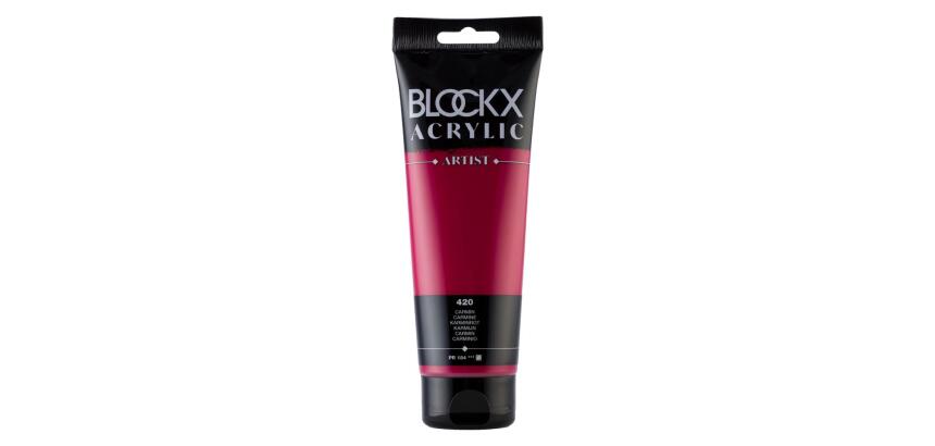 Peinture acrylique fine tube 250ml - Carmin