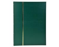 Stamp Album Faux Leather Cover 48p Black