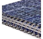 Le Mur des Je t'aime, Album souvenirs A5 14,8x21 cm 40 feuilles Ligné + Uni