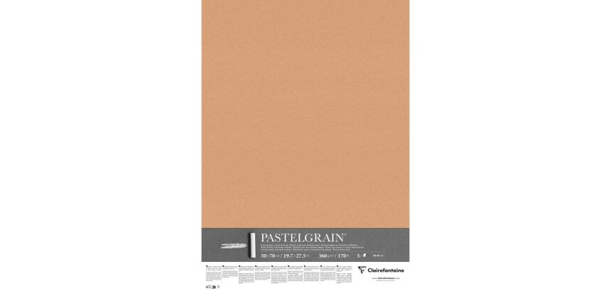 PastelGrain paquet 5F 50x70cm 360g - Sienne